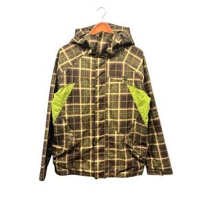 DC Shoes EHOTEK 5K Plaid Ski Snowboard Jacket Men's Small Waterproof